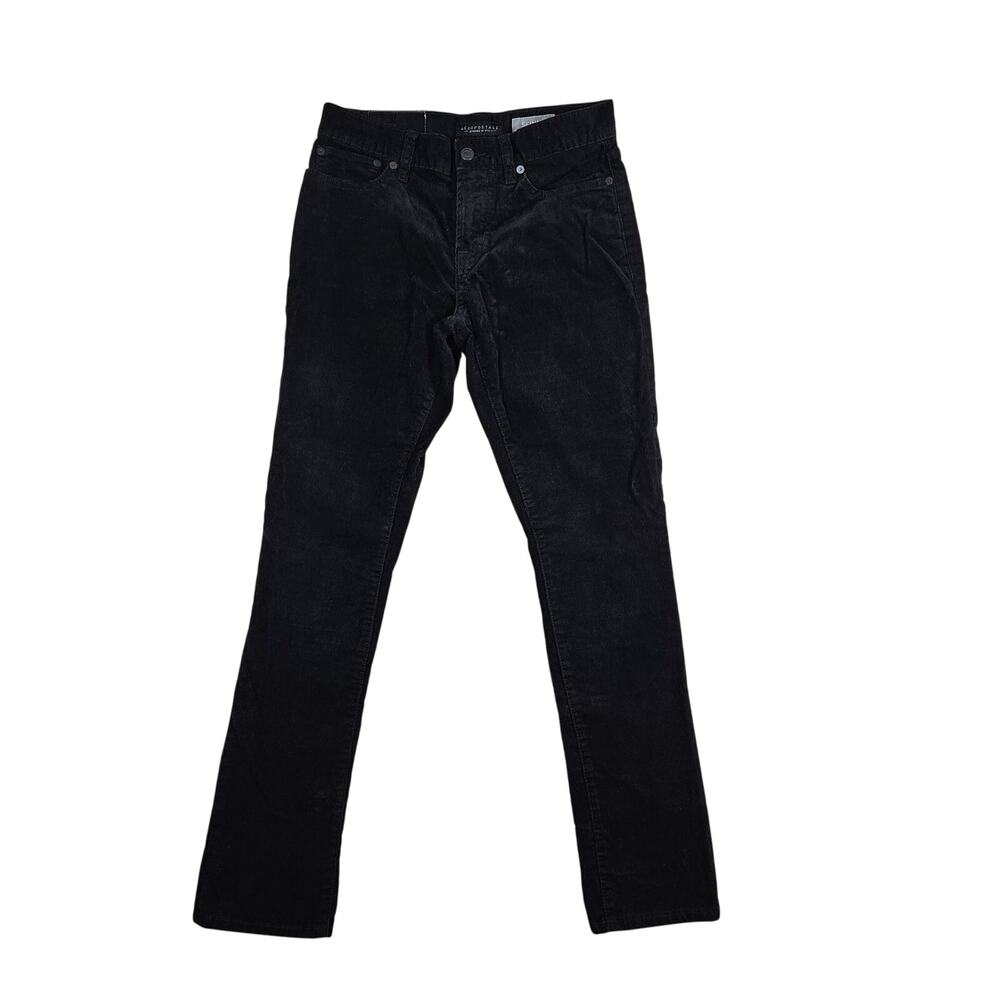 Aéropostale Skinny Corduroy Pants Men’s 28x30 Black Stretch Streetwear Casual